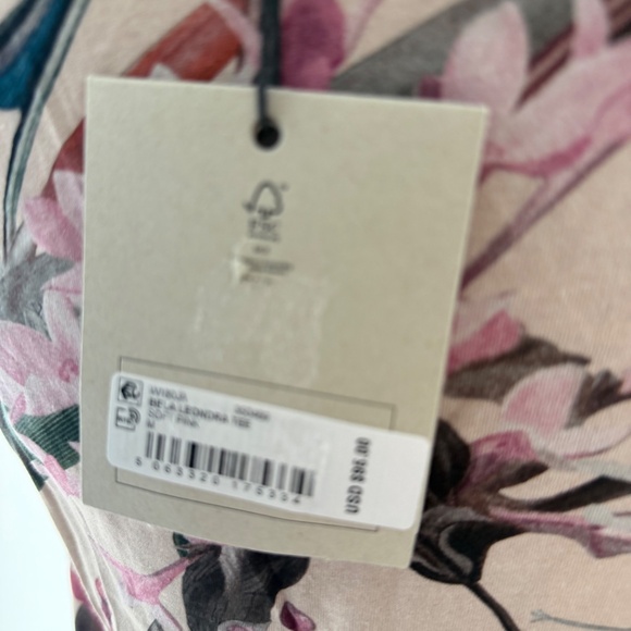 All Saints Bela Leondra Tee in Soft Pink Size Medium - Picture 7 of 8